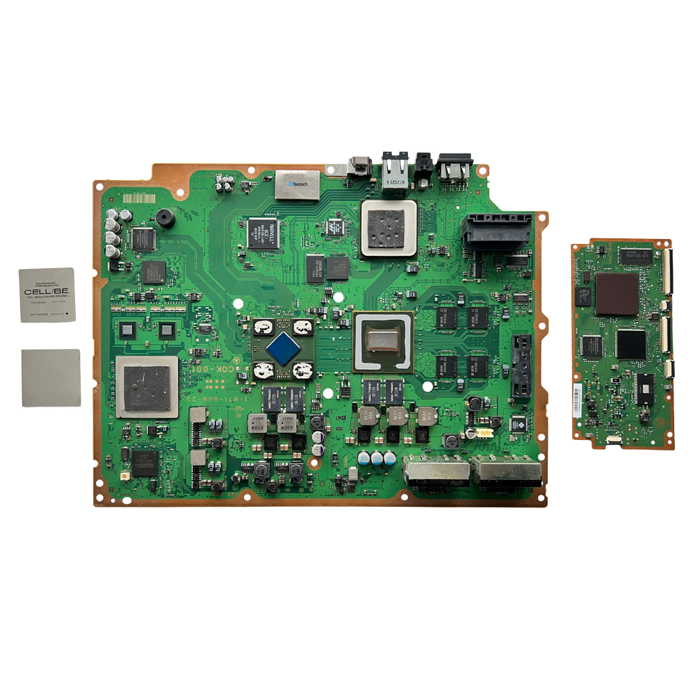 PlayStation 3 CECHA01 'De-Lid' Motherboard + Disc Drive Logic
